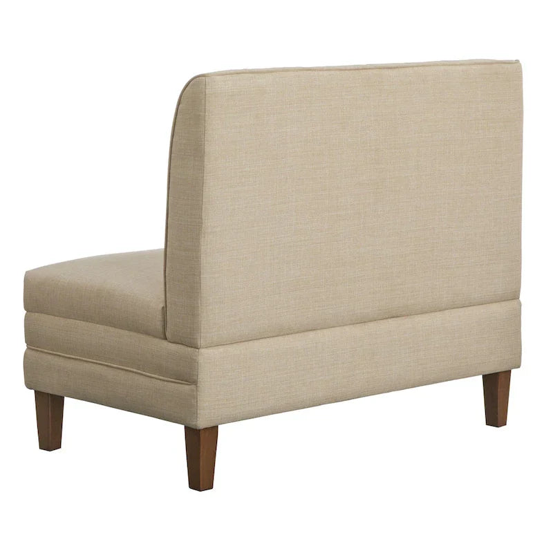 Lifestorey Kerrington 3-delige gestoffeerde banquette-set met geribbelde rugleuning