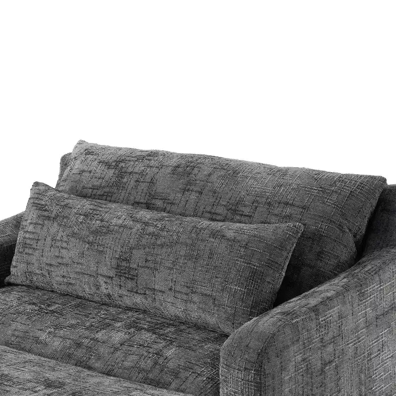 Polibi Extra-Deep Chenille Sofa Bed Chair
