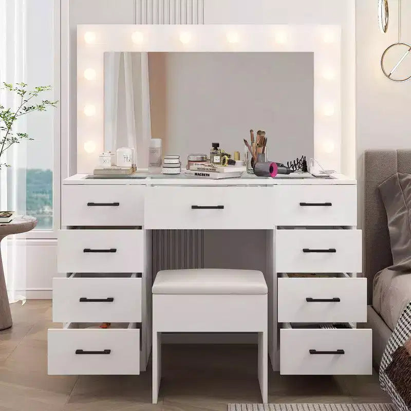 Witte kaptafelset