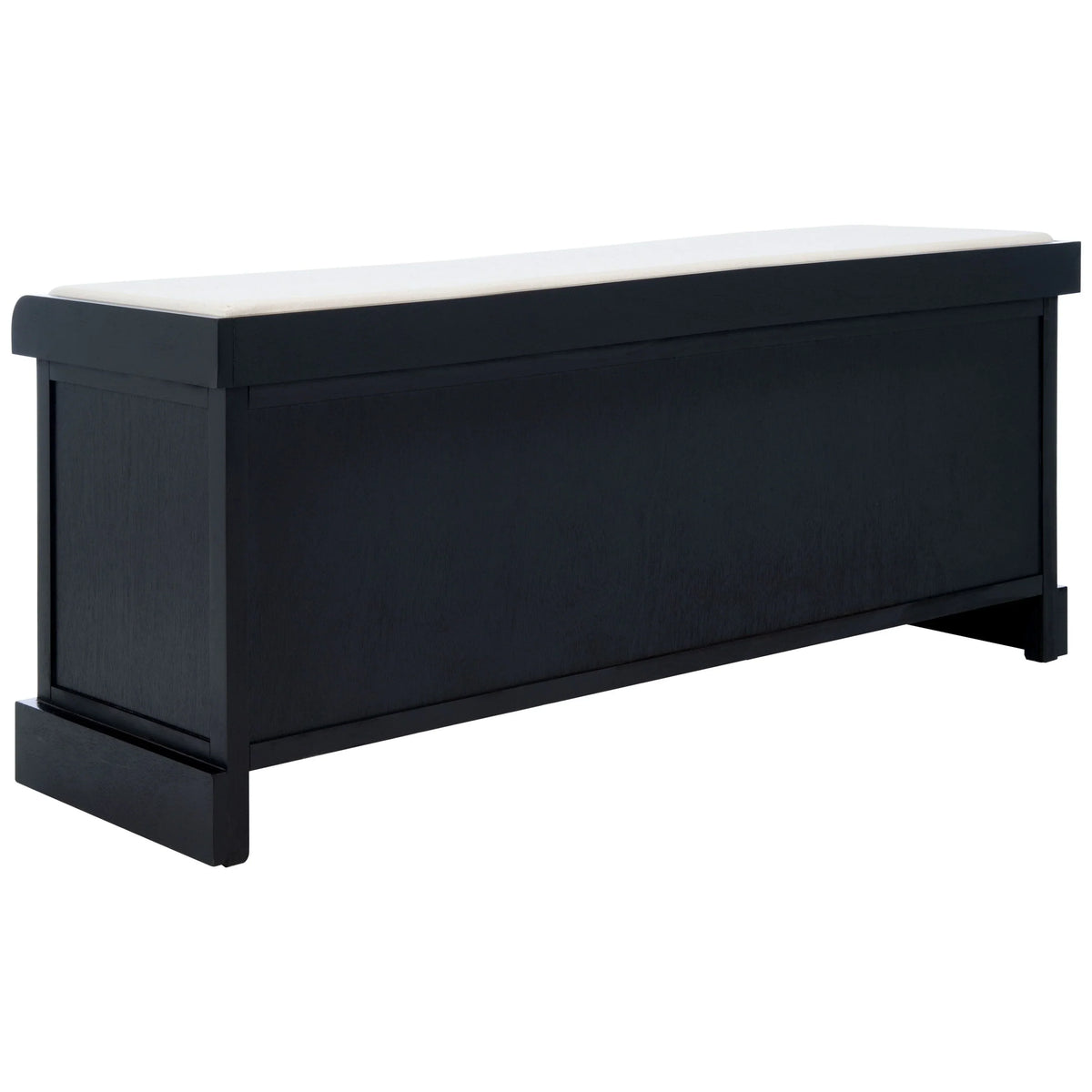 Banco de almacenamiento SAFAVIEH Fiorello con 3 cajones y cojín - 47.3 W x 15 L x 19 H - 47Wx15Dx19H