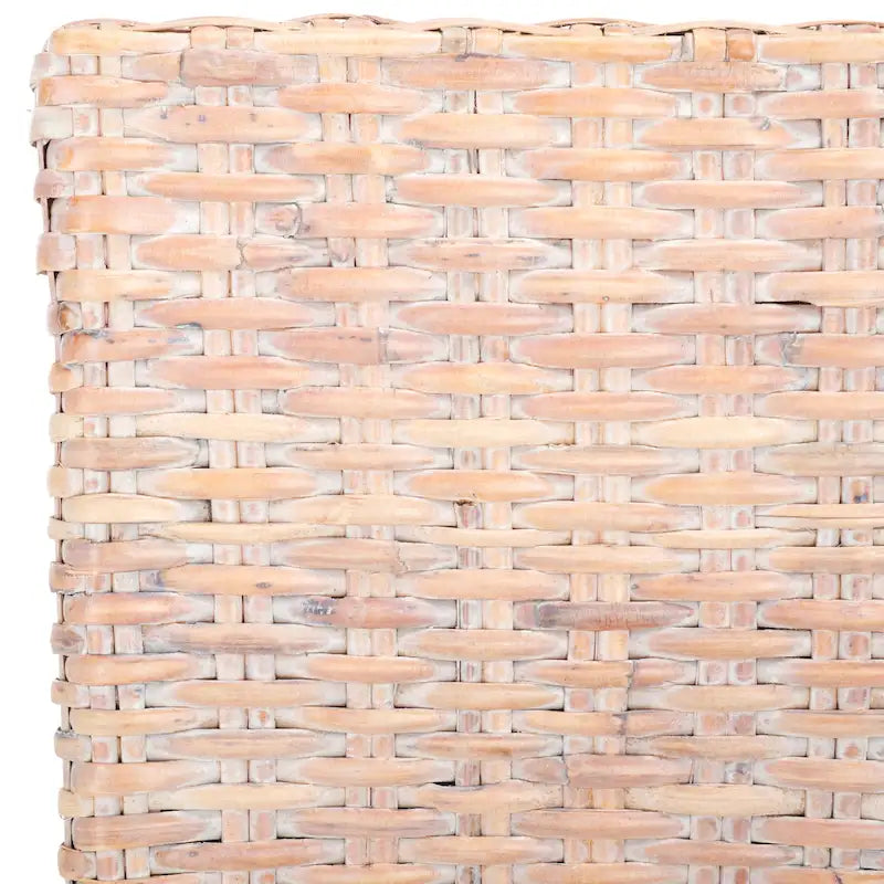 Set di 2 sedie da pranzo in vimini naturale, 19 L x 22 P x 41 H, stile boho costiero