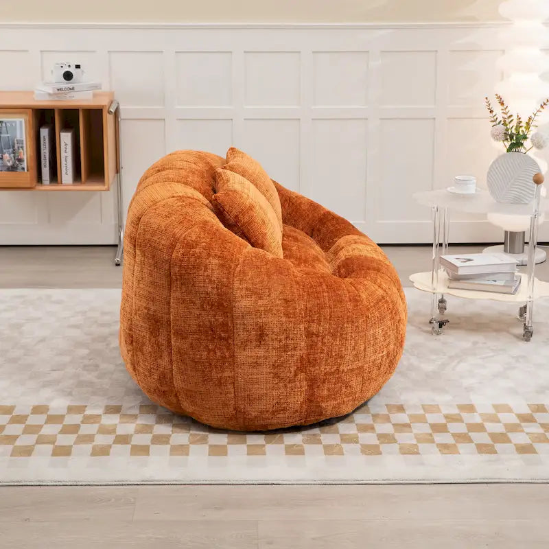 GDFStudio - Laurel chenille 2-zits luie bank met schuim met hoge dichtheid en extra veel comfort