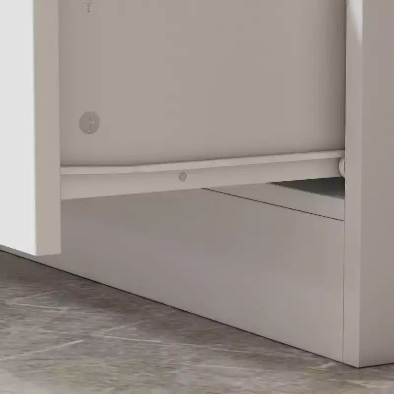 Famapy opbergkast met glazen deuren, vitrinekast, boekenkast, organizer en voorraadkast