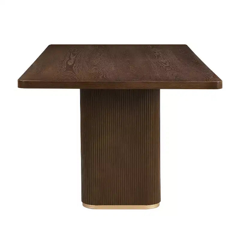 Christopher Knight Home Yodsak Modern 7 Piece Wooden and Metal Dining Set with 180 Swivel Chairs