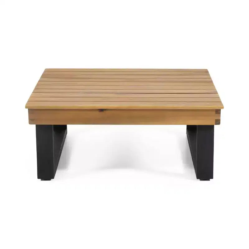 L-vormige loungeset voor buiten, terras- en tuinset met salontafel en waterafstotende kussens – ModernLuxe