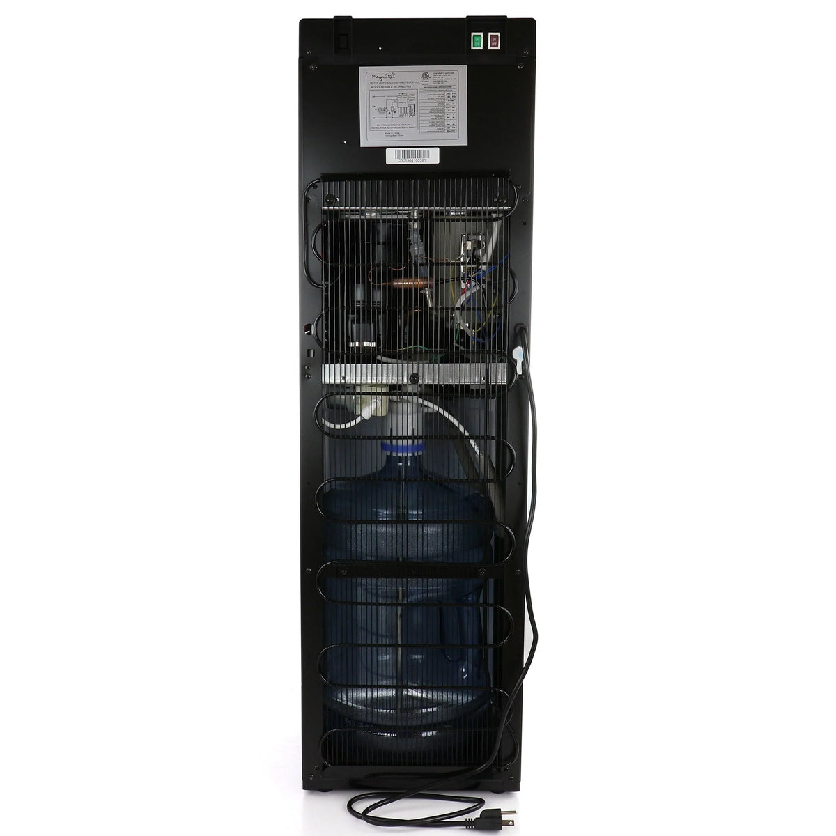 Distributeur d’eau chaude et froide à chargement par le bas MegaChef - 12x13.6x41