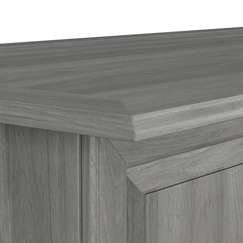 Bush Furniture Saratoga vezetői íróasztal fiókokkal és tárolóhellyel