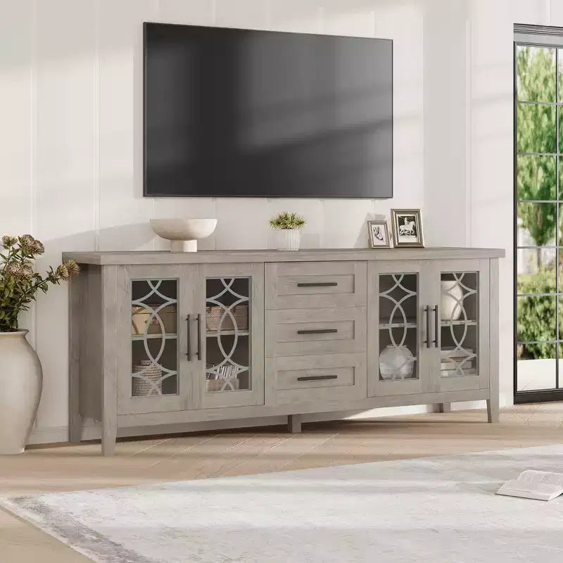 Mobili porta TV con cassetti contenitori, centro per l'intrattenimento TV, consolle porta TV per soggiorno e camera da letto, mobile contenitore