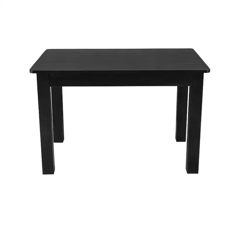 Flash Furniture 46 x 30 Rectangular Solid Pine Farm Dining Table