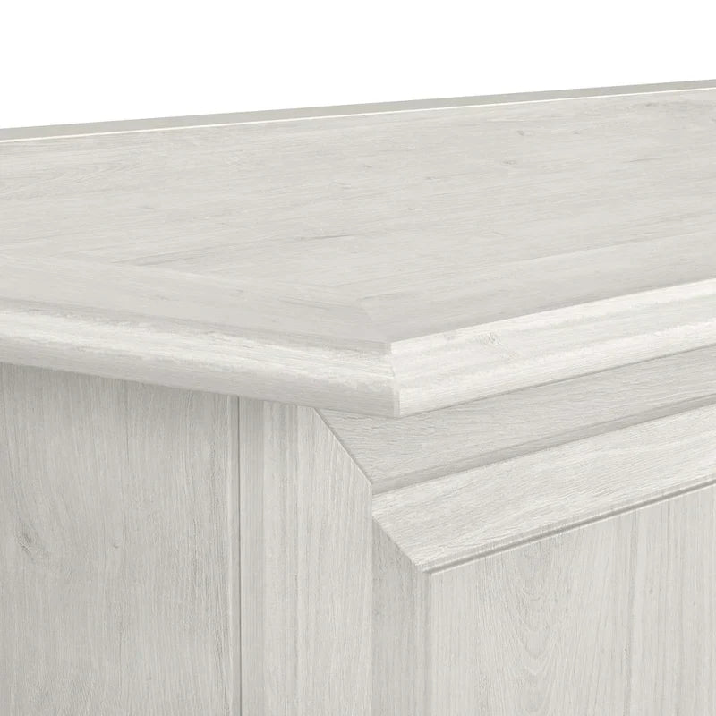 Bush Furniture Saratoga vezetői íróasztal fiókokkal és tárolóhellyel