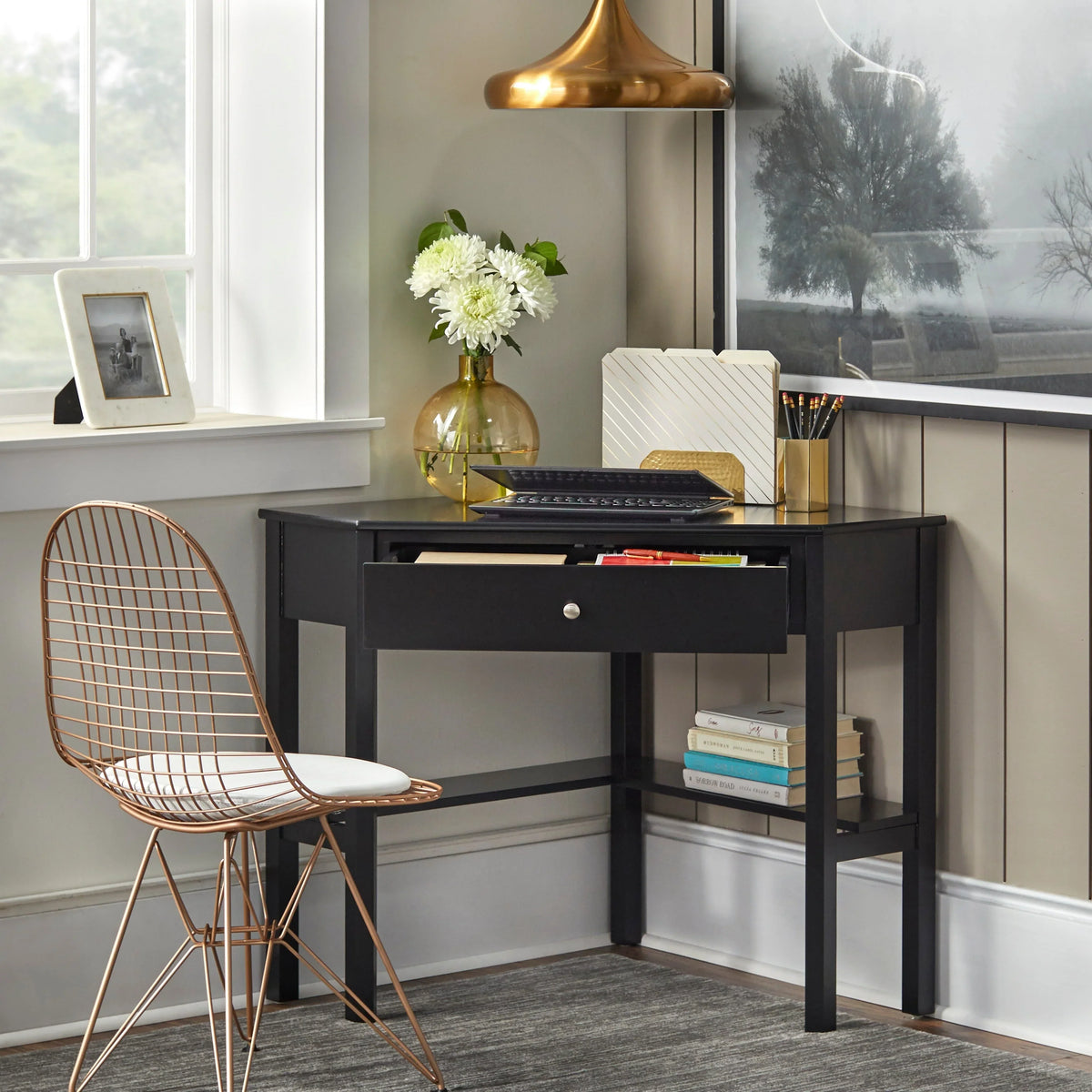 Bureau d’angle Lincoln de Porch & Den