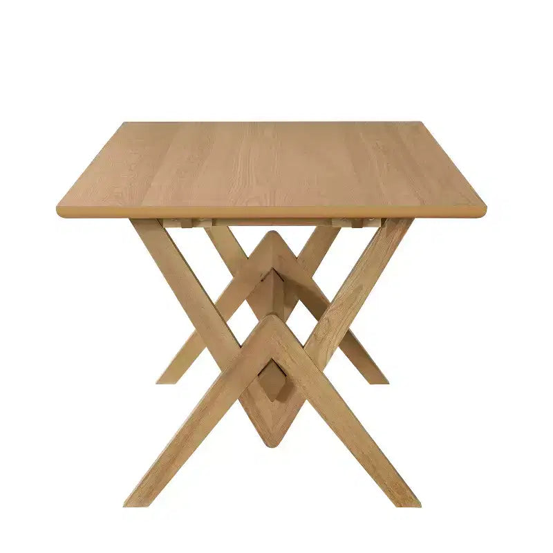 Set da pranzo moderno di metà secolo Christopher Knight Home Simon, 5 pezzi, in legno di caucciù con sedie imbottite in bouclé
