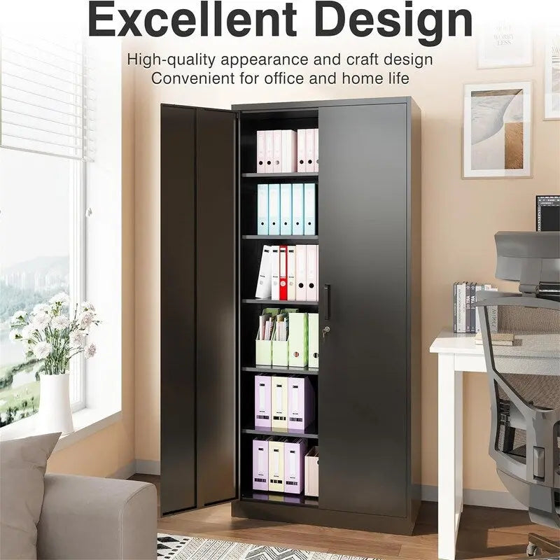 Armoire de rangement métallique pour garage