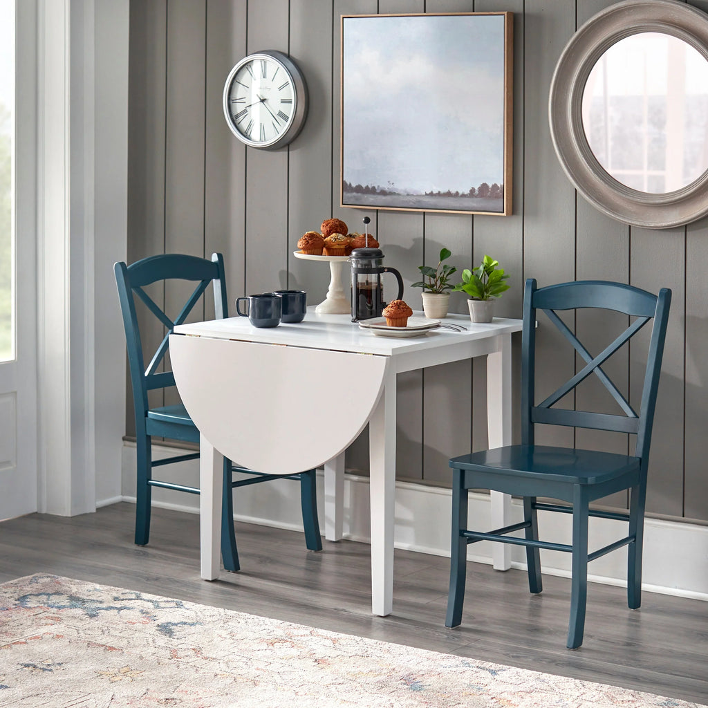 Esszimmerstühle im Landhausstil „Country Cottage“ von Simple Living (2er-Set)