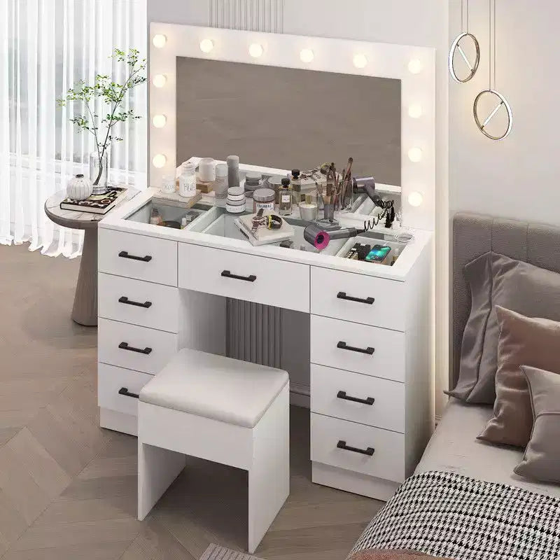 Witte kaptafelset