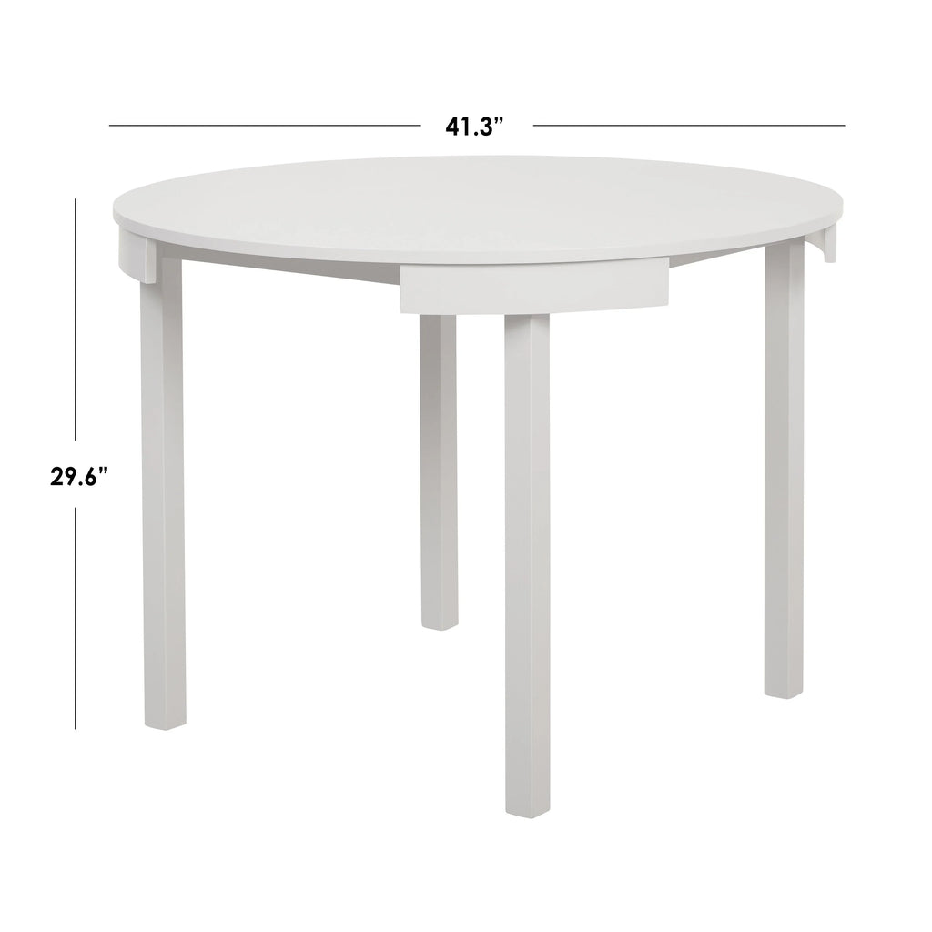 Set da pranzo compatto rotondo Harrisburg Tobey da 5 pezzi