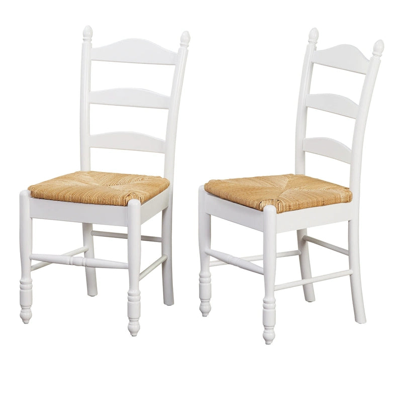Sedia da pranzo Jessie con schienale a scala di Simple Living (set da 2)