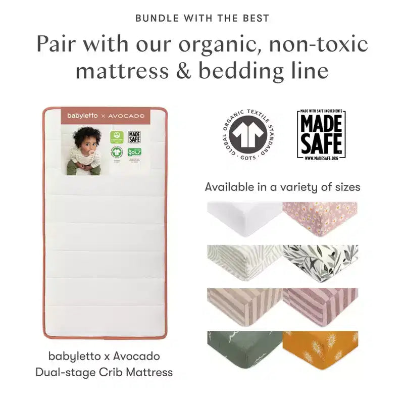 Lettino trasformabile 8-in-1 Babyletto Pogo con kit di conversione per tutte le fasi