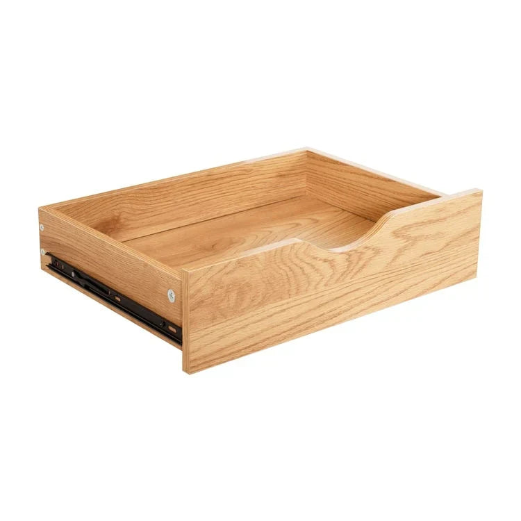 Smalle houten kast met 9 laden, soepel glijdende laden en bovenste opbergplank