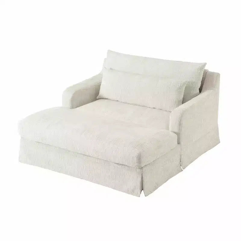Polibi Extra-Deep Chenille Sofa Bed Chair