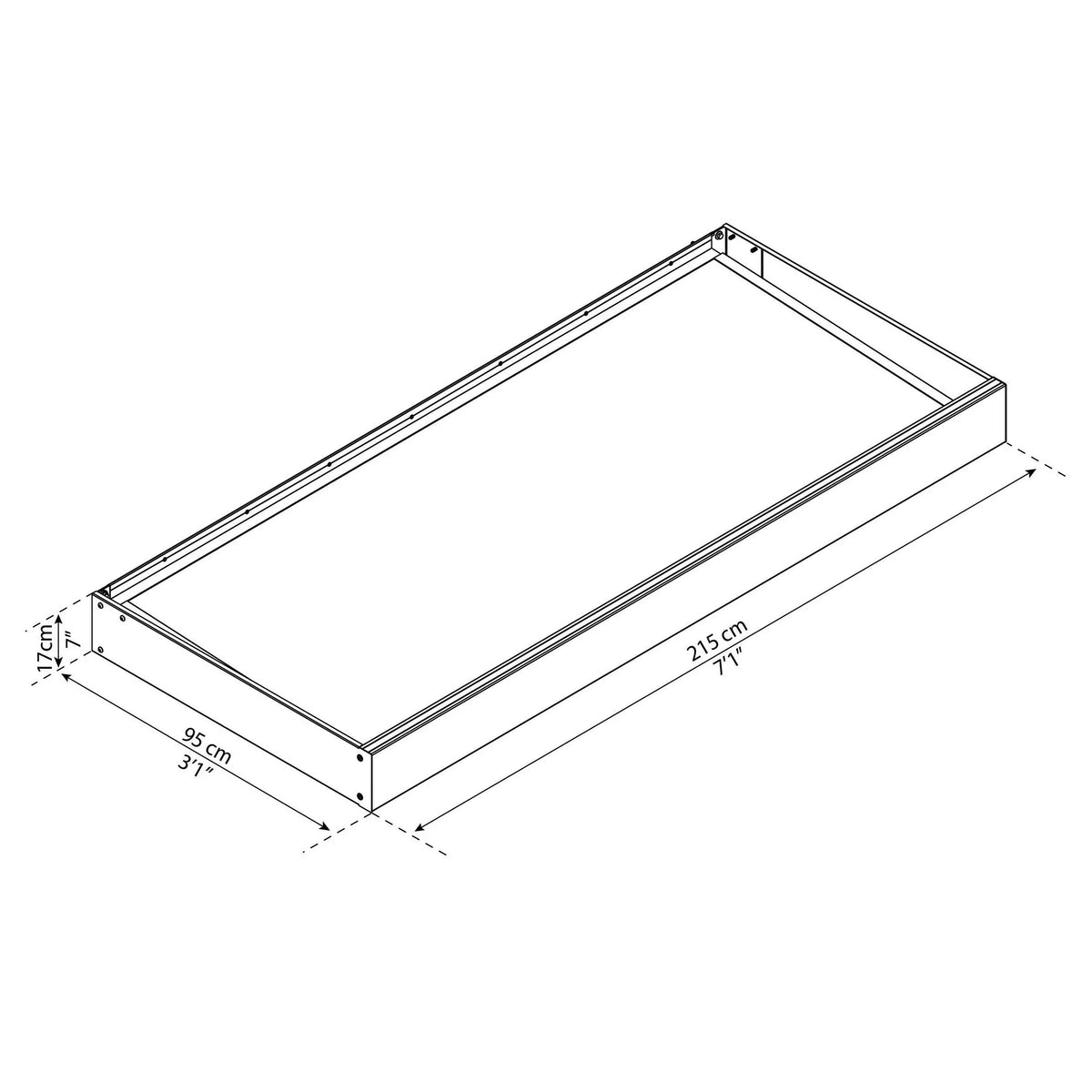 Auvent gris Sophia de 3 pi pour porte et fenêtre, transparent