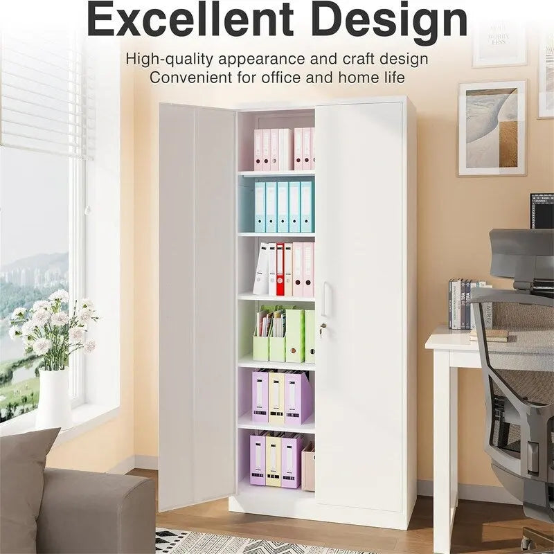 Armoire de rangement métallique pour garage