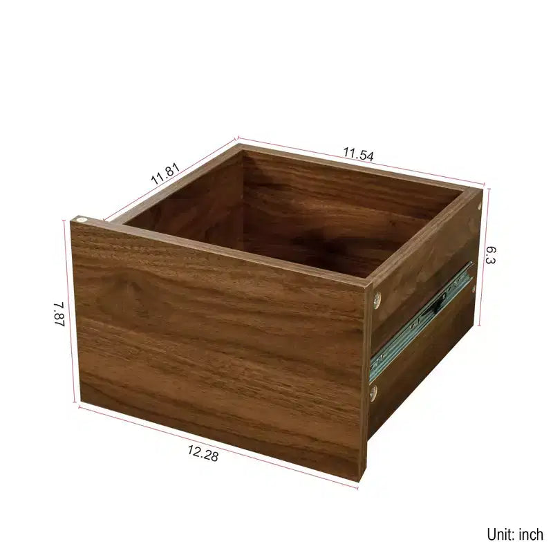 GDFStudio Hikaru Modern Sideboard Buffet Cabinet with Sliding Glass Doors and Drawers