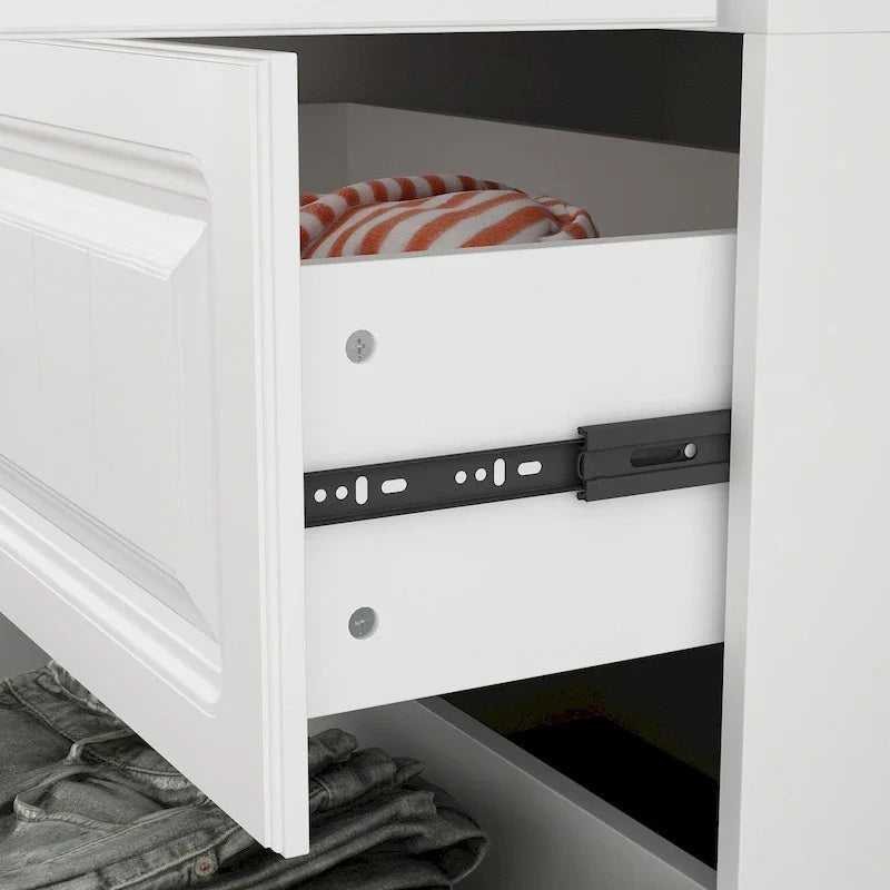 93.9H/74.2H Armoires Wardrobe Closet Cabinet Hanging Drawers Storage