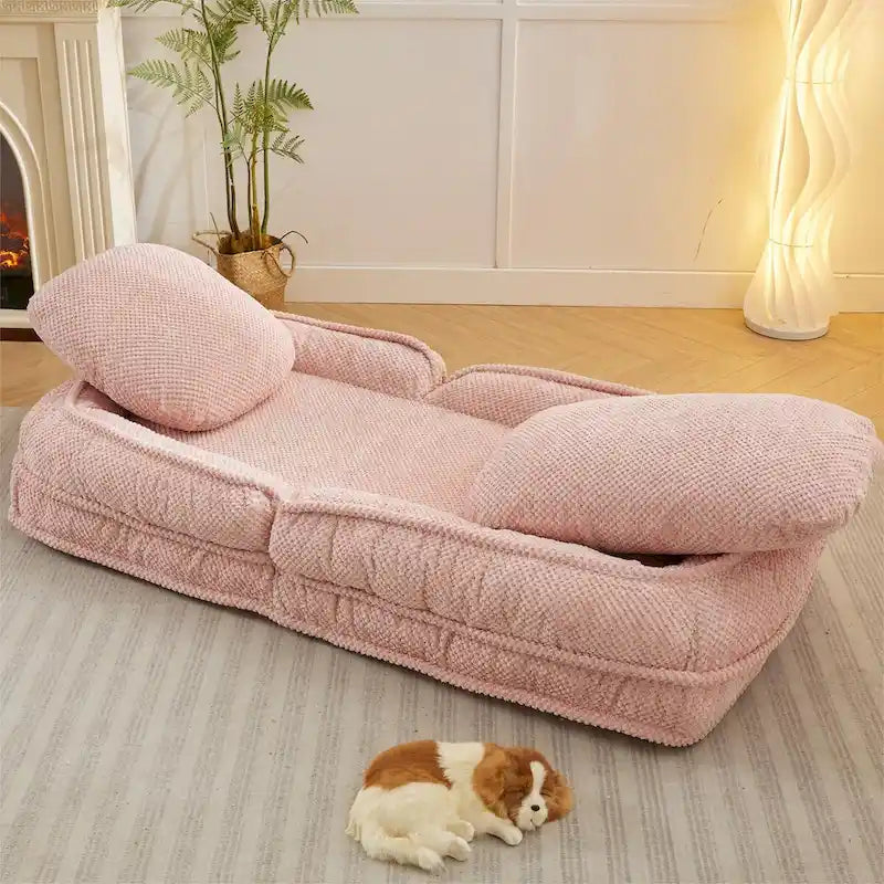 Canapé inclinable, 5 positions réglables, pour s’asseoir, dormir, plier, idéal pour la chambre ou le salon