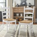 Sedia da pranzo Jessie con schienale a scala di Simple Living (set da 2)