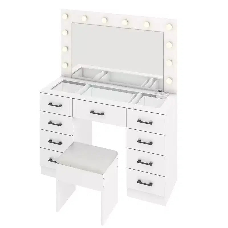 Witte kaptafelset