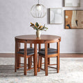 Set da pranzo compatto rotondo Harrisburg Tobey da 5 pezzi