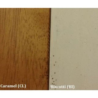Modernes 5-teiliges Essset in antikem Karamell-/Biscotti-Farbton mit doppelter X-Rückenlehne