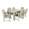 HIGHWOOD PROFESSIONAL 7-delige tuinset voor buiten dineren, 42x72