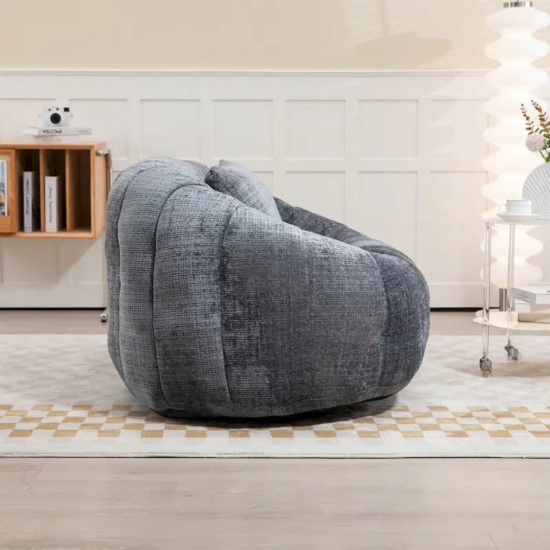 Sitzsack aus Chenille, Relaxsofa