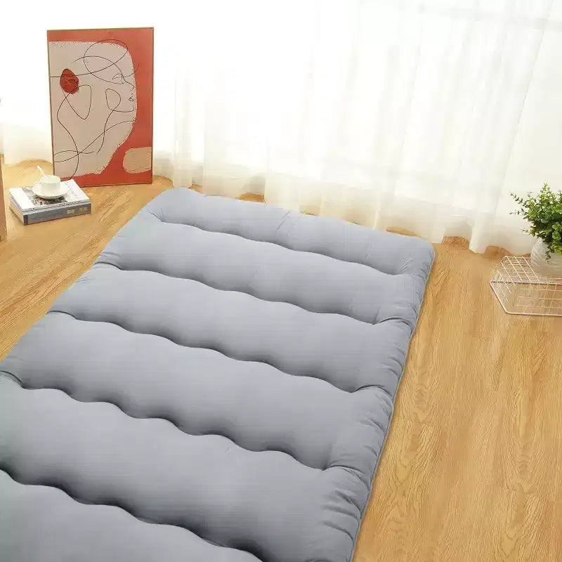 Colchón futón japonés, colchoneta plegable para dormir en el suelo, tatami para el hogar, colchón para camping