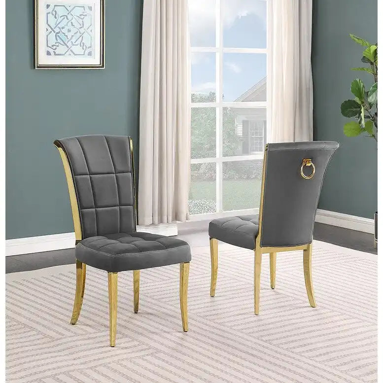 Best Quality Furniture D325-SC324-7 5 darabos kerek étkezőgarnitúra