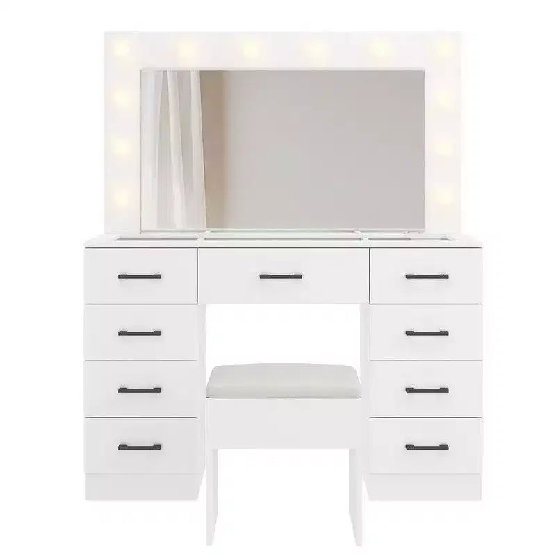Witte kaptafelset