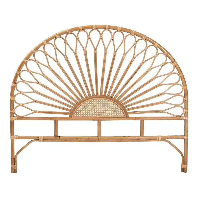 Doğal Rattan Başlık, Kahverengi