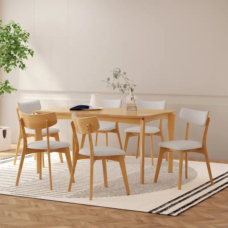 Juego de comedor de madera de 7 piezas Carmody de Christopher Knight Home