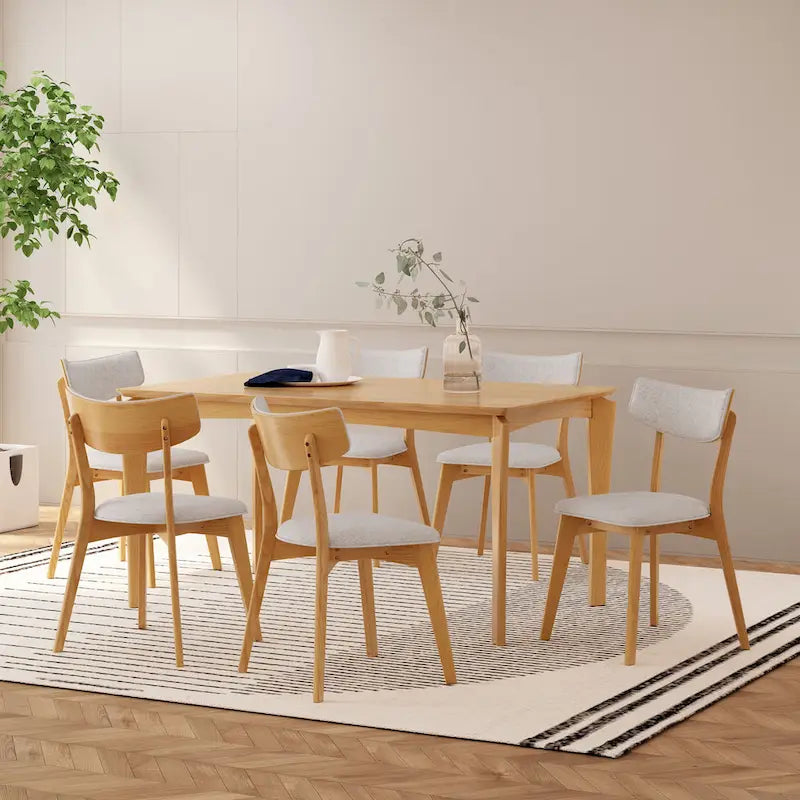 Juego de comedor de madera de 7 piezas Carmody de Christopher Knight Home