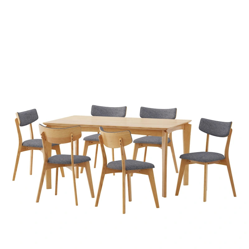 Juego de comedor de madera de 7 piezas Carmody de Christopher Knight Home