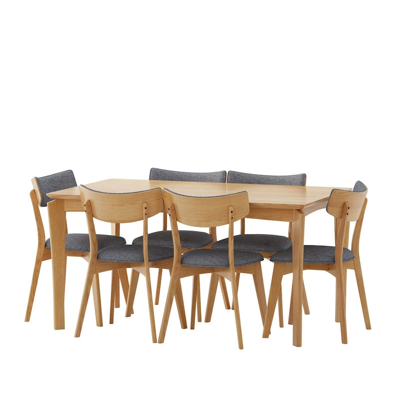 Juego de comedor de madera de 7 piezas Carmody de Christopher Knight Home