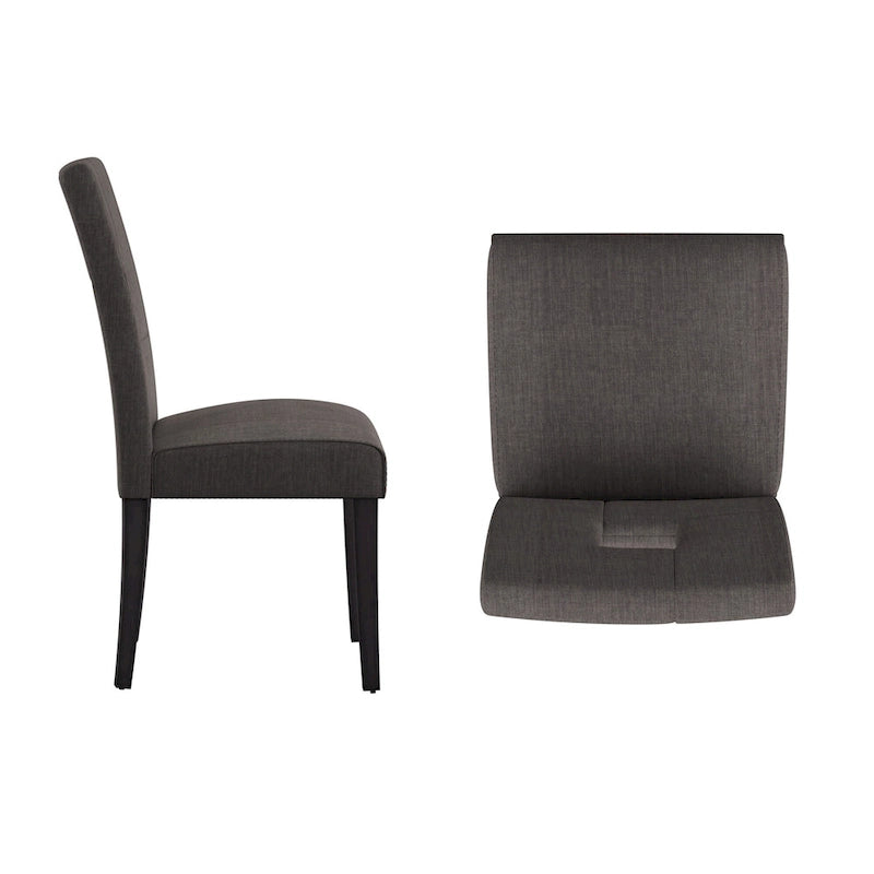 Chaises de salle à manger à dossier en trou de serrure Brda (ensemble de 2) - chaise de salle à manger