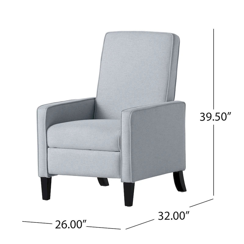 Stoff-Relaxsessel „Dalton“ mit nach hinten neigbarer Rückenlehne von Christopher Knight Home