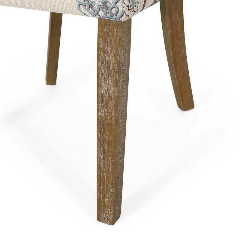 Frances Stoff-Esszimmerstuhl (4er-Set) von Christopher Knight Home