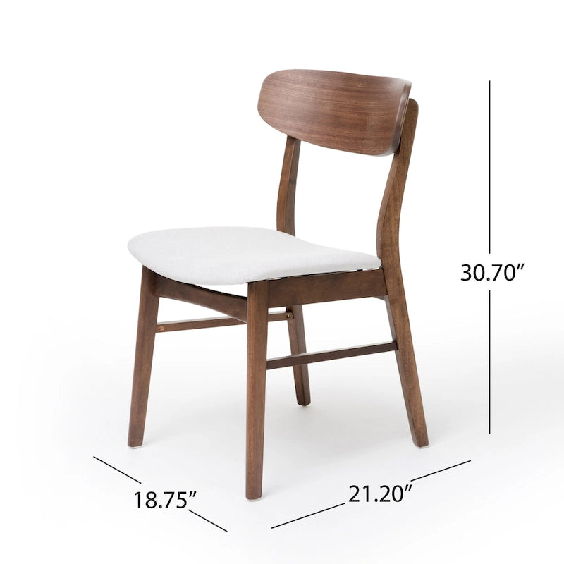 Dimick 5-teiliges Esszimmerset im Mid-Century-Modern-Stil von Christopher Knight Home