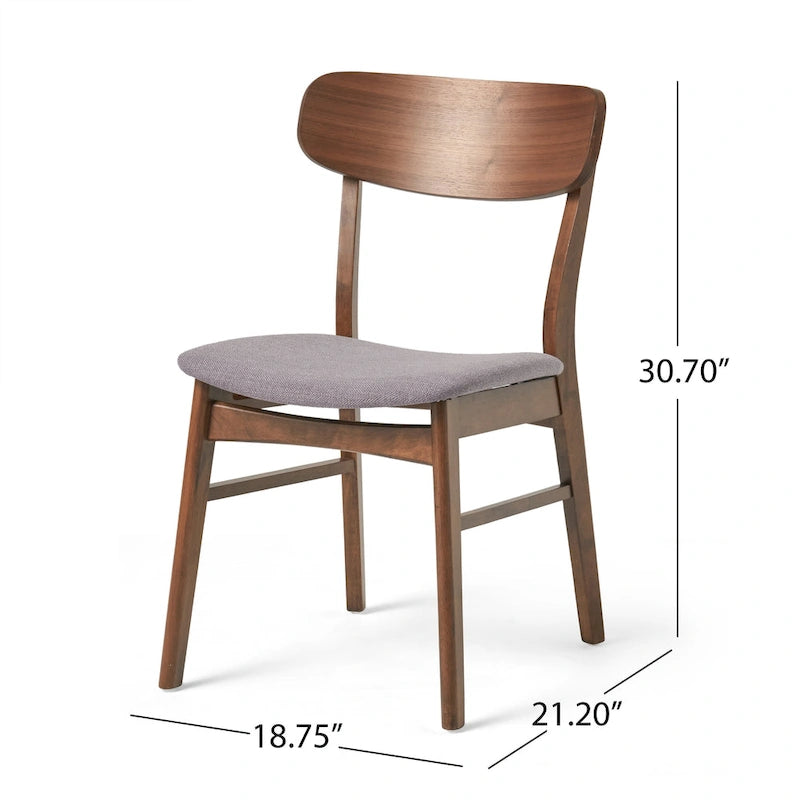 Dimick 5-teiliges Esszimmerset im Mid-Century-Modern-Stil von Christopher Knight Home