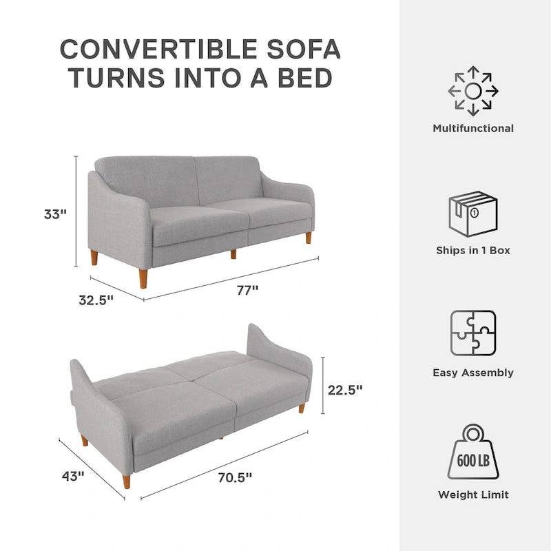 Avenue Greene Jayson Coil Futon