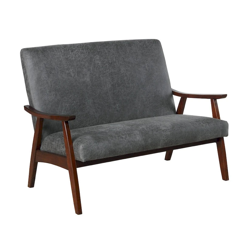 Balf kortárs műbőr kanapépad a Furniture of America kínálatából